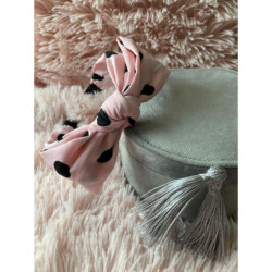 Opaska do włosów GROCHY KROPKI GROSZKI KOLORY