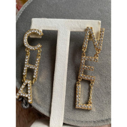 295 Kolczyki długie wiszące cyrkonie Piękne