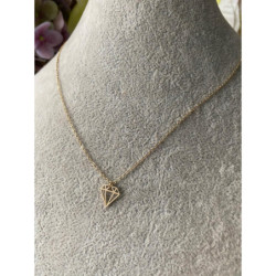 101 Celebrytka DIAMENT stal 316L