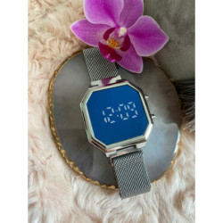 Zegarek LED elektroniczny magnetyczne zapięci HIT