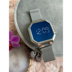 Zegarek LED elektroniczny magnetyczne zapięci HIT