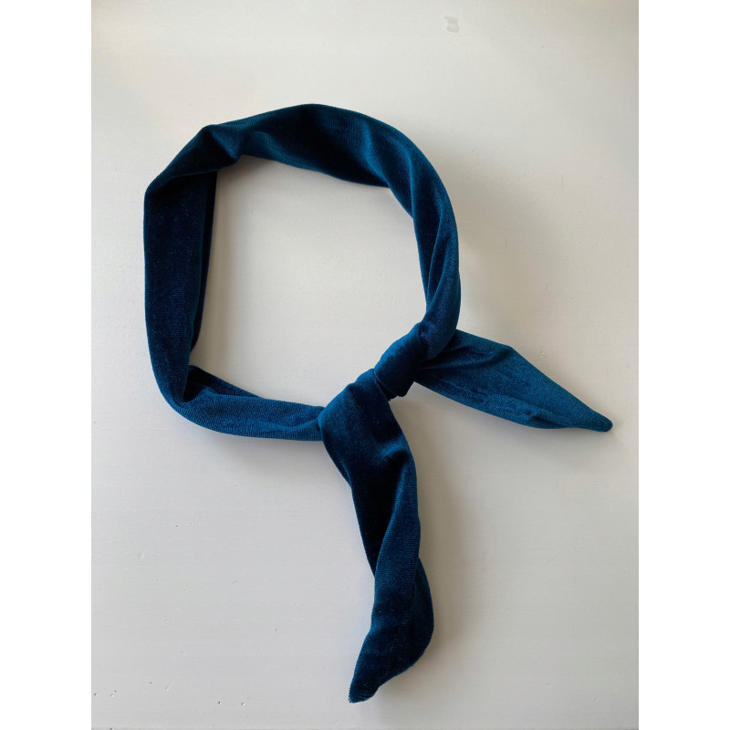 Opaska do włosów profilowana welurowa PIN-Up KOLOR