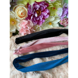 Opaska do włosów profilowana welurowa PIN-Up KOLOR