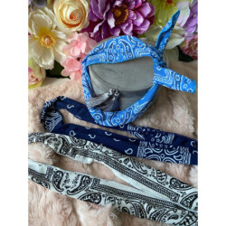 Opaska do włosów profilowana badana PIN-Up KOLORY