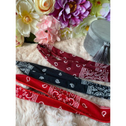 Opaska do włosów profilowana badana PIN-Up KOLORY