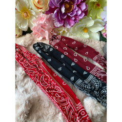 Opaska do włosów profilowana badana PIN-Up KOLORY