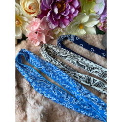 Opaska do włosów profilowana badana PIN-Up KOLORY