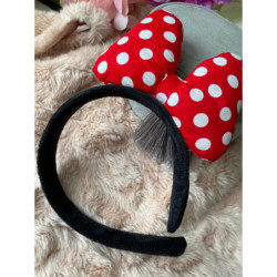 Opaska do włosów myszka MIKI MINIE KOKARDA Hit