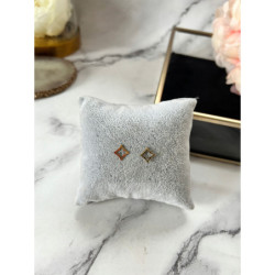 Złote kolczyki wkrętki KONICZYNKI STAL 316L