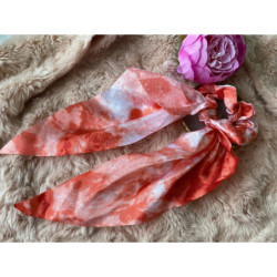 Gumka apaszka frotka marmurkowa 6 KOLORÓW Hit