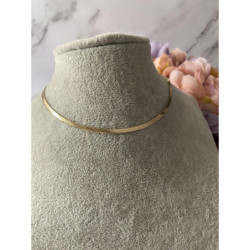 1058 Celebrytka Blueberry żmijka Piękna Stal 316L