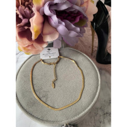 1058 Celebrytka Blueberry żmijka Piękna Stal 316L