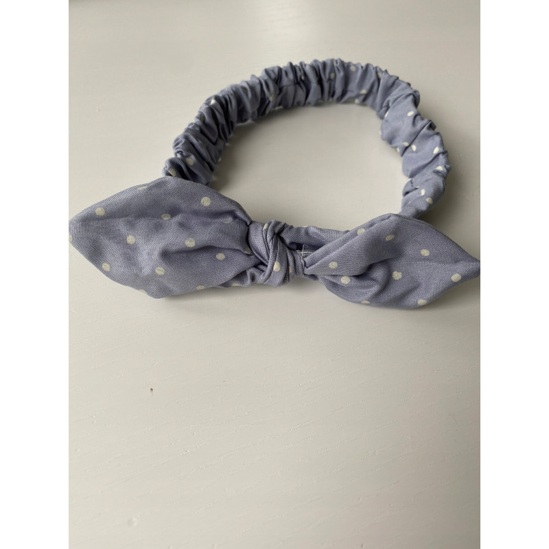 Opaska na gumce pin-up kropki groszki 6 KOLORÓW