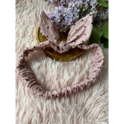 Opaska na gumce pin-up kropki groszki 6 KOLORÓW