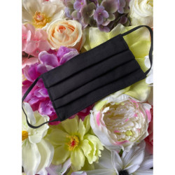 Maseczka bawełniana wielorazowa CZARNA MASKA