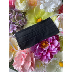 Maseczka bawełniana wielorazowa CZARNA MASKA