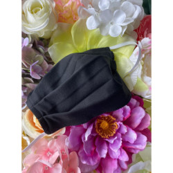 Maseczka bawełniana wielorazowa CZARNA MASKA