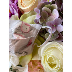 Maseczka bawełniana wielorazowa DLA DZIECKA