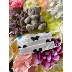 Maseczka bawełniana wielorazowa DLA DZIECKA MIKI