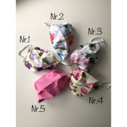 Maseczka bawełniana wielorazowa 10 wzorów MASKA