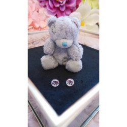 Kolczyki SŁOŃ SŁONIK stal 316