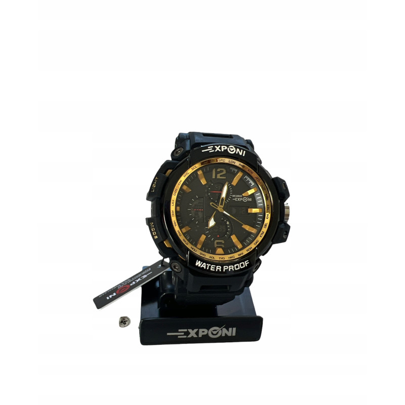 Zegarek męski Exponi jak Shock wodoodporny HIT