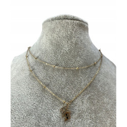 354 Złoty naszyjnik NA...