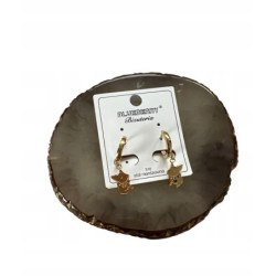 970 Złote kolczyki...