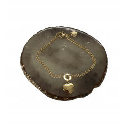 524 Złota bransoletka...