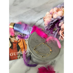 1171 Bransoletka na nogę kostkę PERŁOWA KONICZYNKA