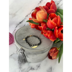 769 Bransoletka różaniec PIÓRKO PIÓRO KORALIKI