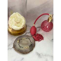 1339 Bransoletka różaniec NIESKOŃCZONOŚĆ KORALIKI