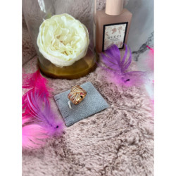 1081 Szeroki pierścionek CYRKONIE OBRĄCZKA r 7/17m