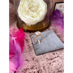 300 Pierścionek CYRKONIE KRYSZTAŁ GÓRSKI r 10/20mm