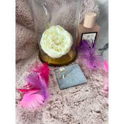 300 Pierścionek CYRKONIE KRYSZTAŁ GÓRSKI r 9/19mm