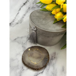 764 Bransoletka KRZYŻ KRZYŻYK KULECZKI STAL 316L