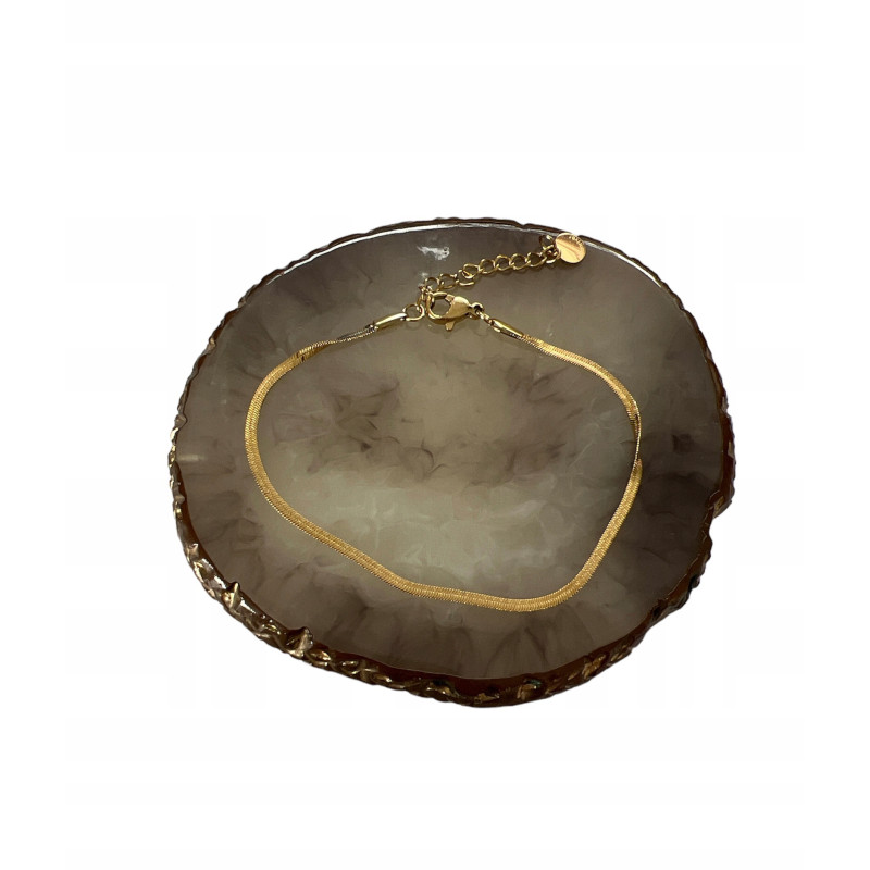 731 Bransoletka ŻMIJKA delikatna STAL 316L