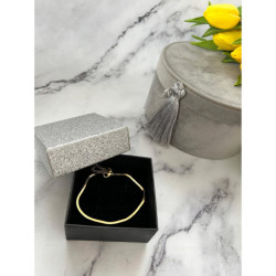 731 Bransoletka ŻMIJKA delikatna STAL 316L