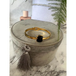 983 Sztywna bransoletka złota NA PREZENT STAL 316