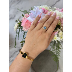 983 Sztywna bransoletka złota NA PREZENT STAL 316