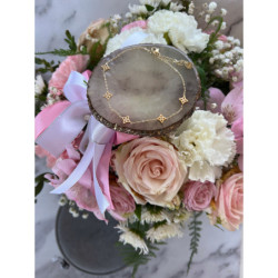 470 Bransoletka na nogę kostkę STAL 316L