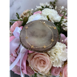 470 Bransoletka na nogę kostkę STAL 316L