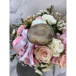 261 Bransoletka na nogę kostkę GWIAZDKA STAL 316L