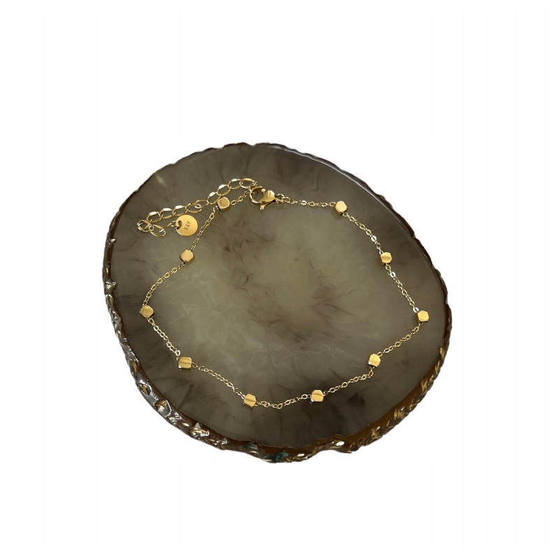 996 Bransoletka na nogę kostkę STAL 316L