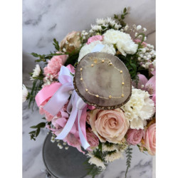 996 Bransoletka na nogę kostkę STAL 316L