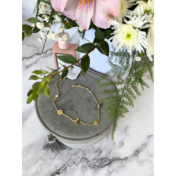 597 Bransoletka na nogę kostkę BLUEBERRY KONICZYNA