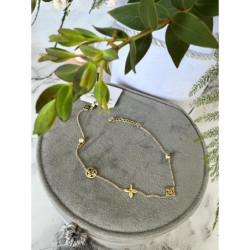 597 Bransoletka na nogę kostkę BLUEBERRY KONICZYNA