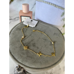 597 Bransoletka na nogę kostkę BLUEBERRY KONICZYNA