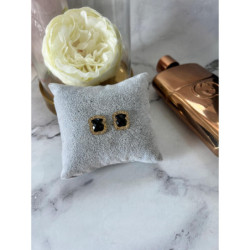 961 Złote kolczyki delikatne NA PREZENT STAL 316L