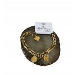 143 Złota bransoletka...